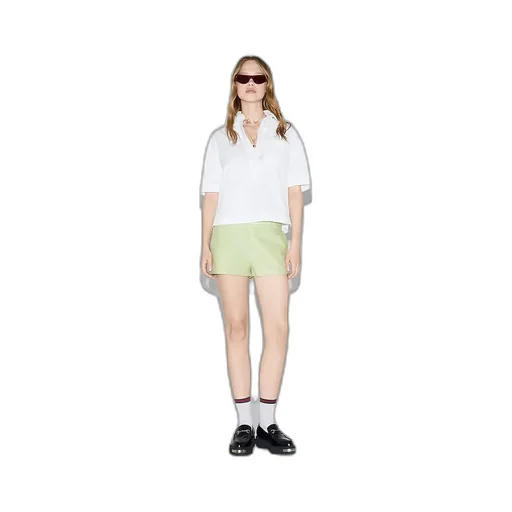 Embossed Cotton Poplin Shirt