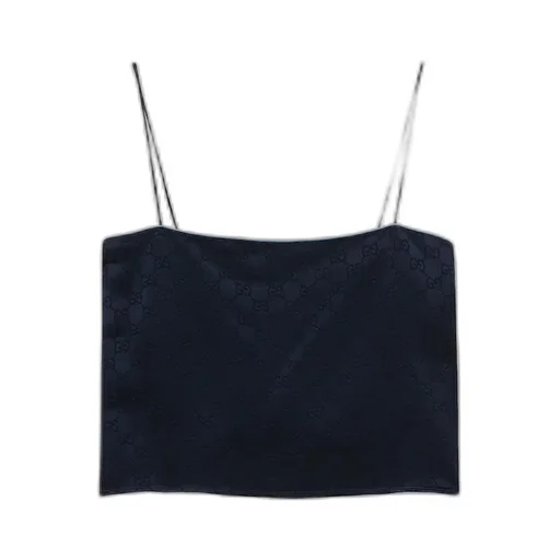 Gg Satin Top