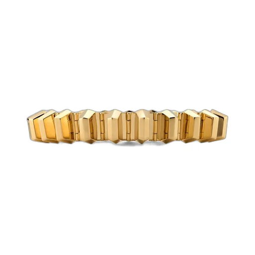 Choker Necklace With Geometric Studs