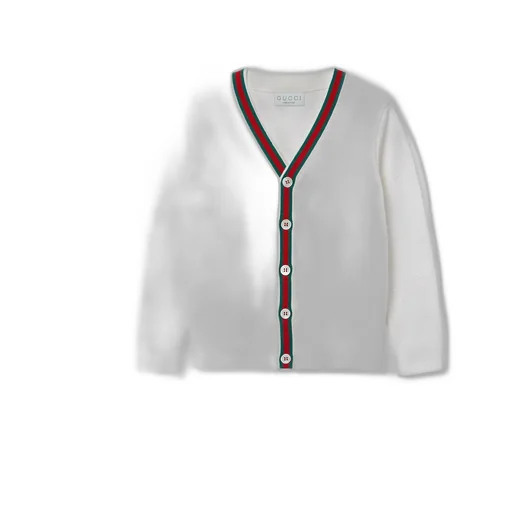 Children's Embroidered Cotton Cardigan