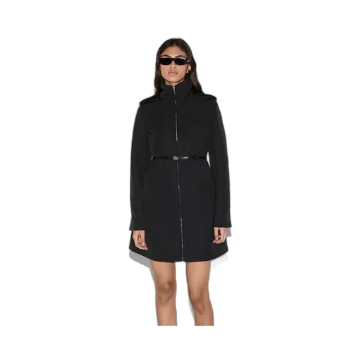 Nylon Faille Coat