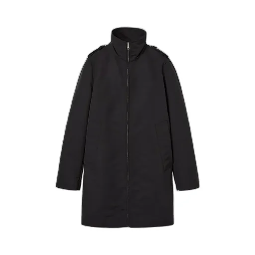 Nylon Faille Coat