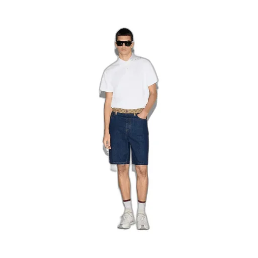 Printed Cotton Polo Shirt