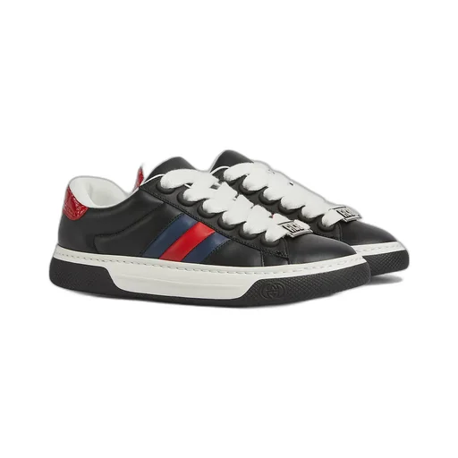 Gucci Ace Trainer With Web
