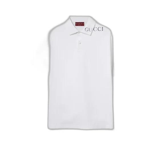 Printed Cotton Polo Shirt