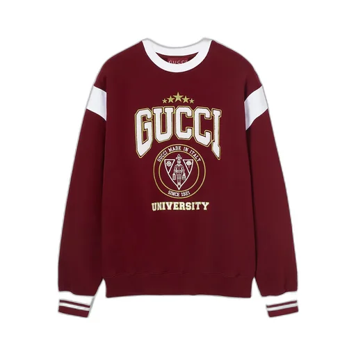 Embroidered Cotton Jersey Sweatshirt