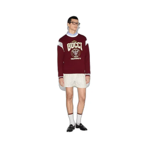 Embroidered Cotton Jersey Sweatshirt