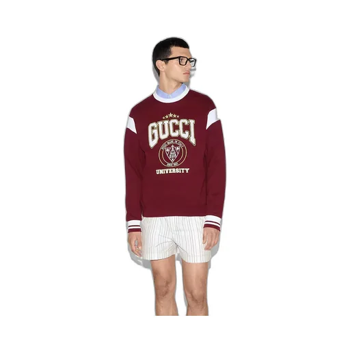 Embroidered Cotton Jersey Sweatshirt