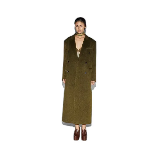 Wool Mohair Coat
