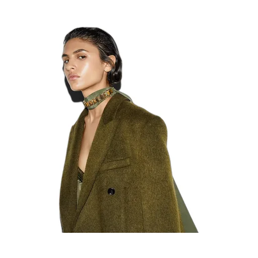 Wool Mohair Coat