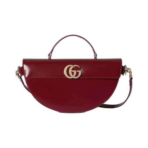 Medium Half-Moon Top Handle Bag