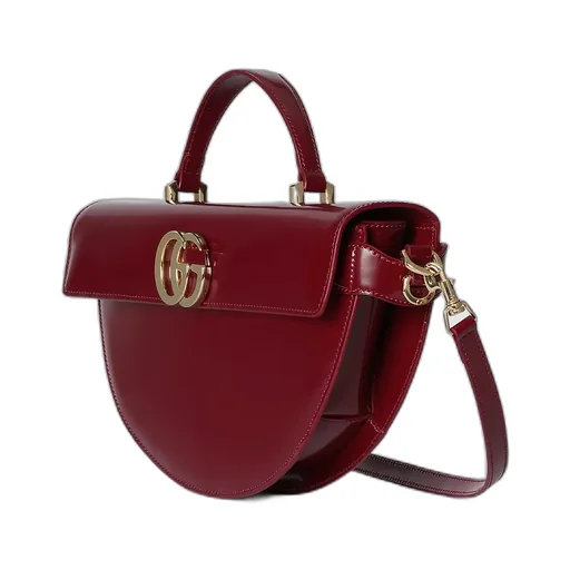 Medium Half-Moon Top Handle Bag