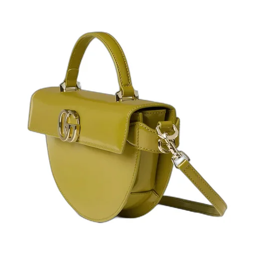 Small Half-Moon Top Handle Bag