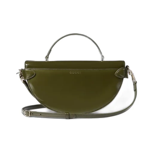 Small Half-Moon Top Handle Bag