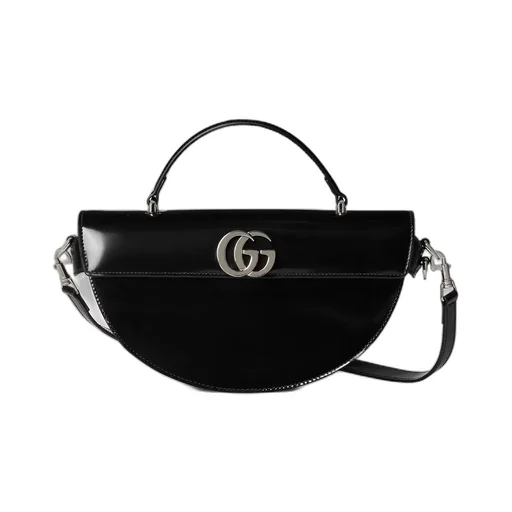 Small Half-Moon Top Handle Bag