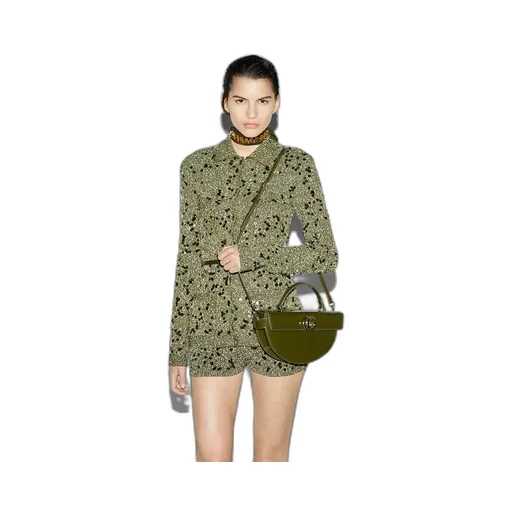Small Half-Moon Top Handle Bag