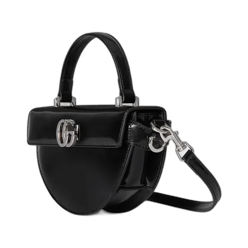 Mini Half-Moon Top Handle Bag
