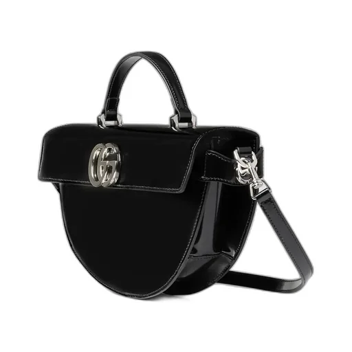 Medium Half-Moon Top Handle Bag