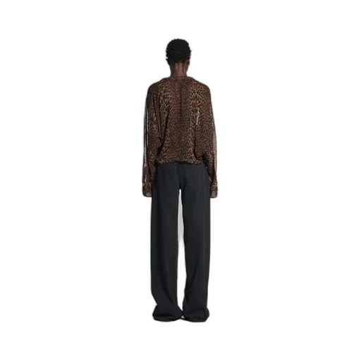 Leopard Minimal Blouse