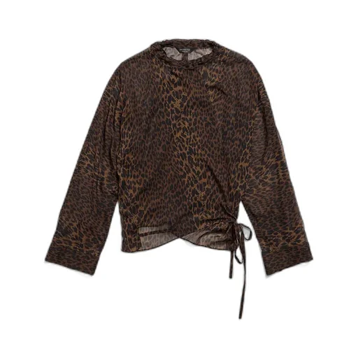 Leopard Minimal Blouse