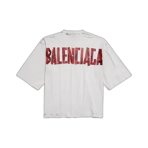 Security Tape Logo Oversized T-Shirt
