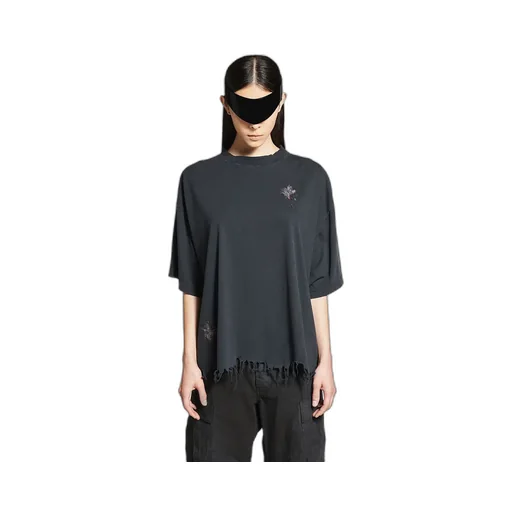 Nail Polish Cropped T-Shirt