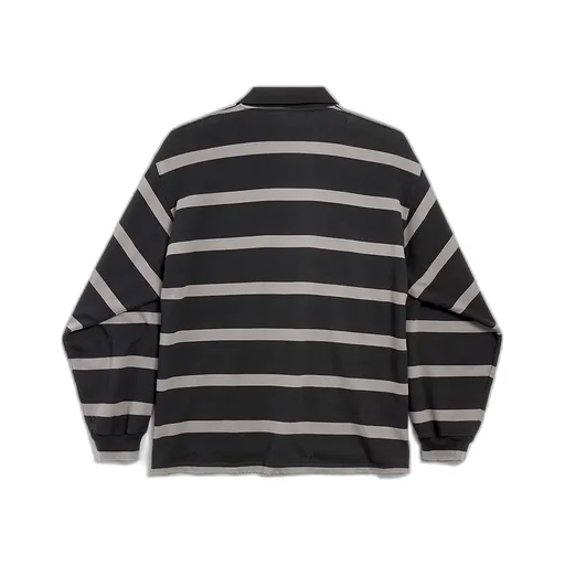 Laurel Classic Long Sleeve Oversized Polo