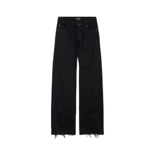 Fitted Low-Waist Pants