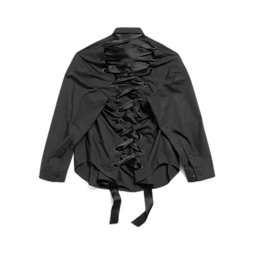 Lace-Up Shirt