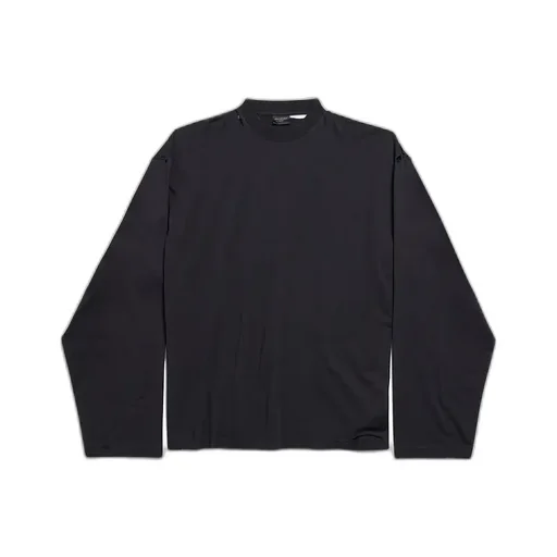 Security Tape Oversized Long Sleeve T-Shirt