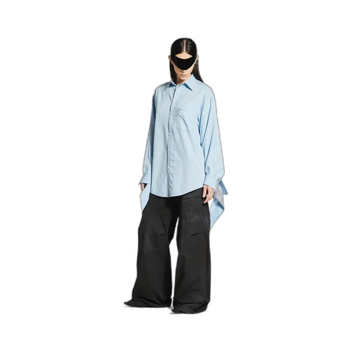 Knotted Cuff Blouse