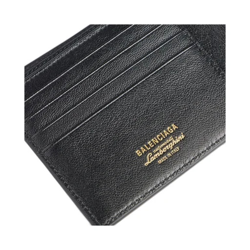 | Automobili Lamborghini Square Folded Wallet