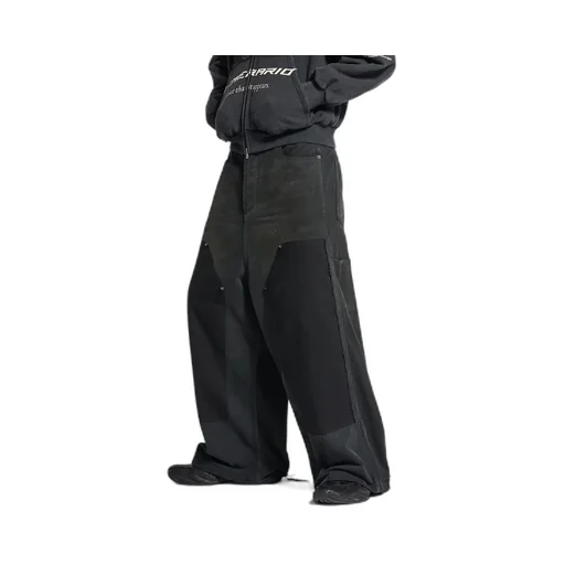 Ripped Off Baggy Pants