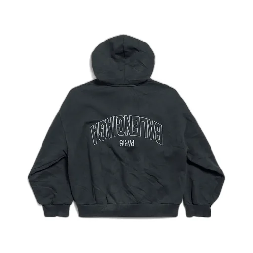 Flipped Uni Zip-Up Hoodie Regular Fit