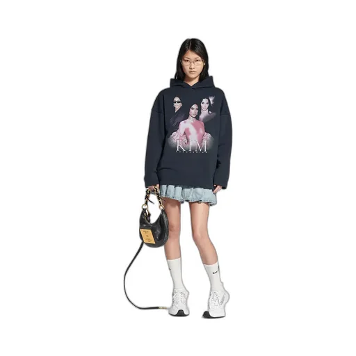 Kim K No Rib Hoodie