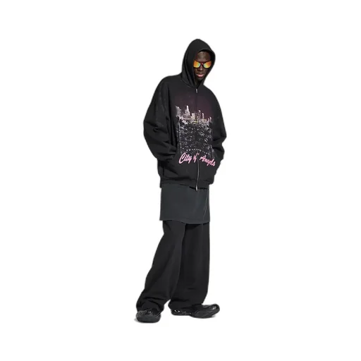 City Of Angels Outerwear Zip-Up Hoodie