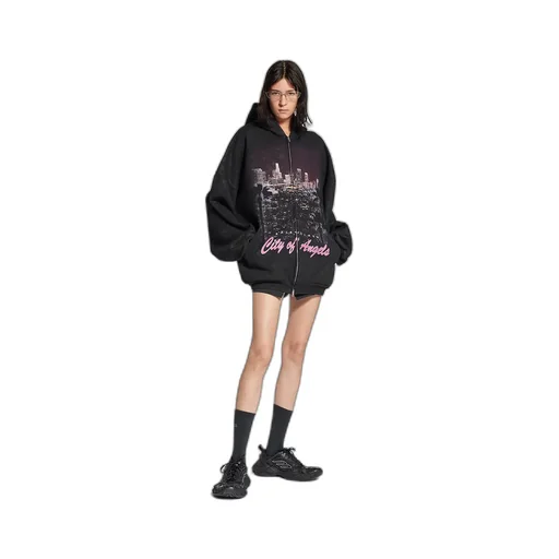 City Of Angels Outerwear Zip-Up Hoodie