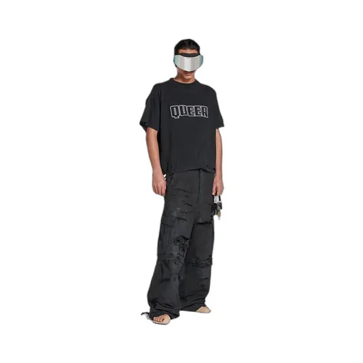 Queer Typo Boxy T-Shirt