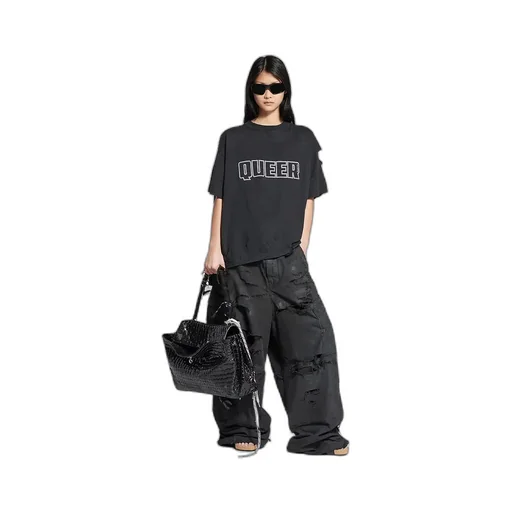 Queer Typo Boxy T-Shirt