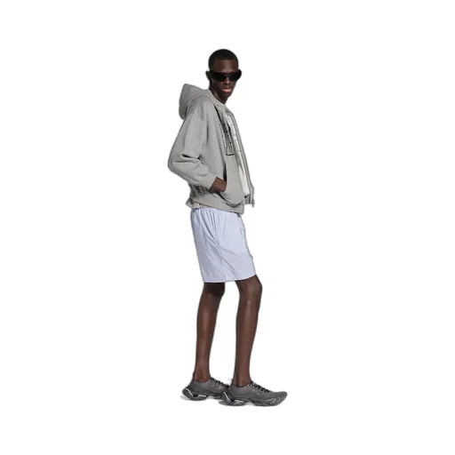 Stripes Boxer Swim Shorts