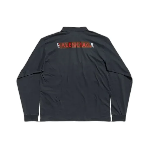 Taped Back Long Sleeve T-Shirt Medium Fit