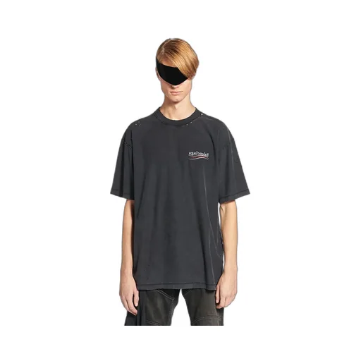 Political Campaign Inside-Out T-Shirt Large Fit