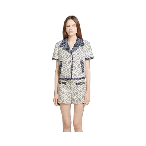 Diamond Cotton Bouclé Jacket