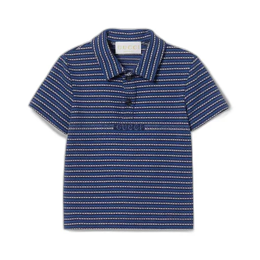 Baby Cotton Jersey Polo Shirt