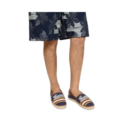 Espadrille With Gucci Script