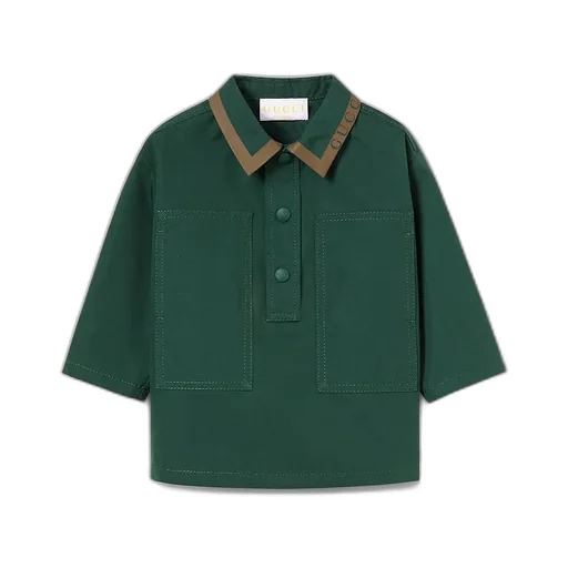 Baby Cotton Poplin Overshirt