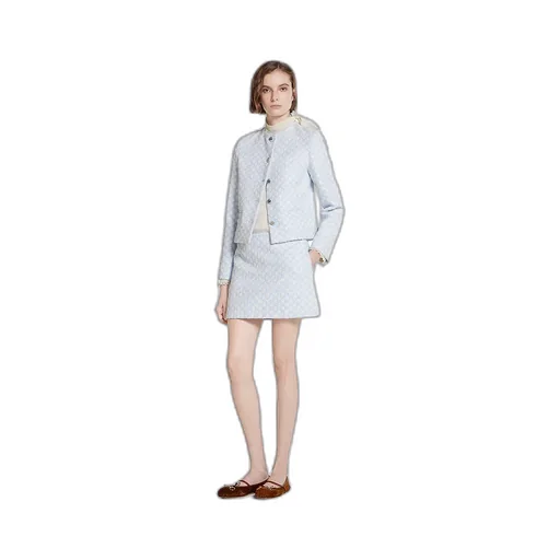 Gg Cotton Bouclé Mini Skirt