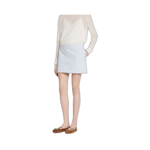 Gg Cotton Bouclé Mini Skirt