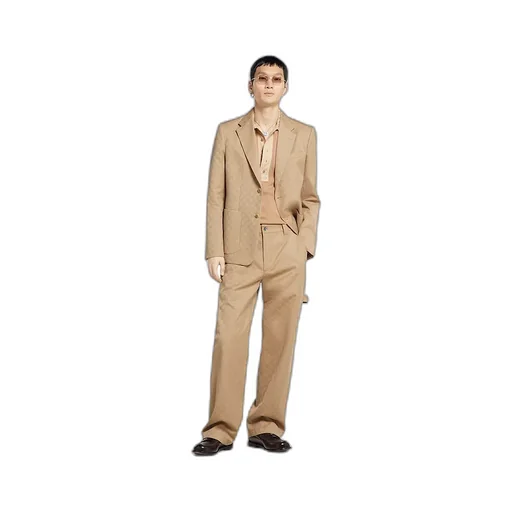 Gg Cotton Gabardine Pant