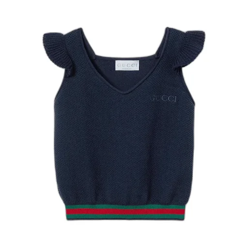 Children's Cotton Top With Embroidery